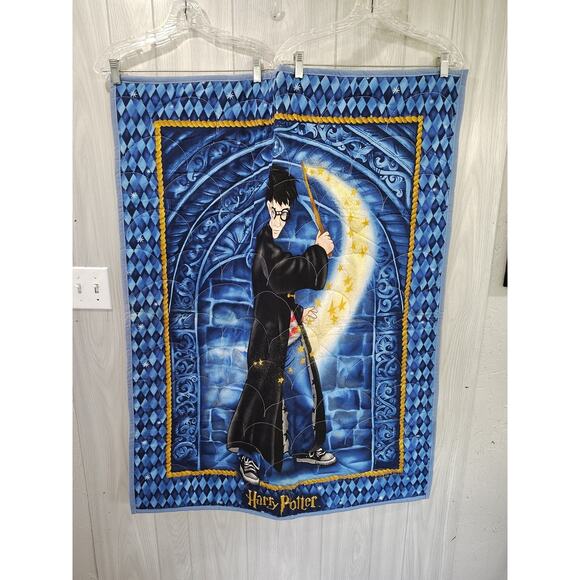 Harry Potter Portrait Of Harry Potter Handmade Baby Quilt Crib Blanket Stitched - Picture 1 of 4